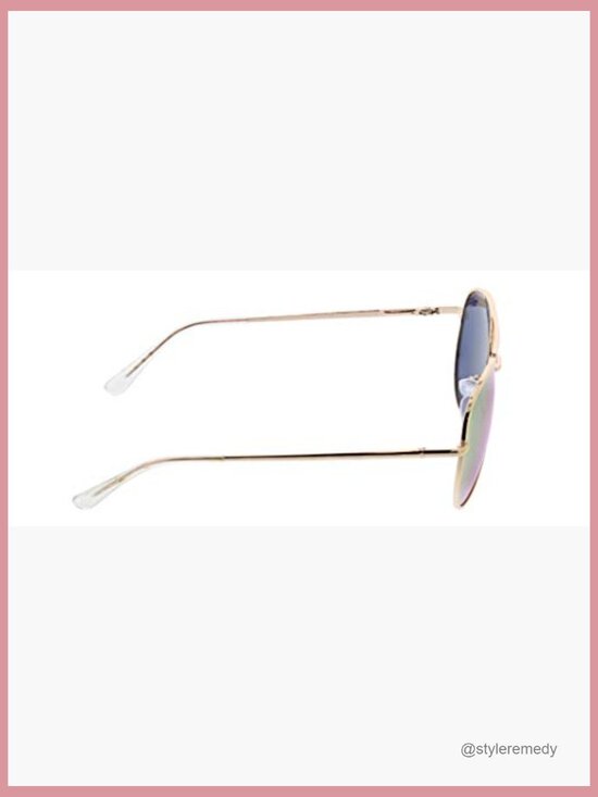 Metal Frame Aviator Sunglasses with Bifocal Reading Lenses main image 5